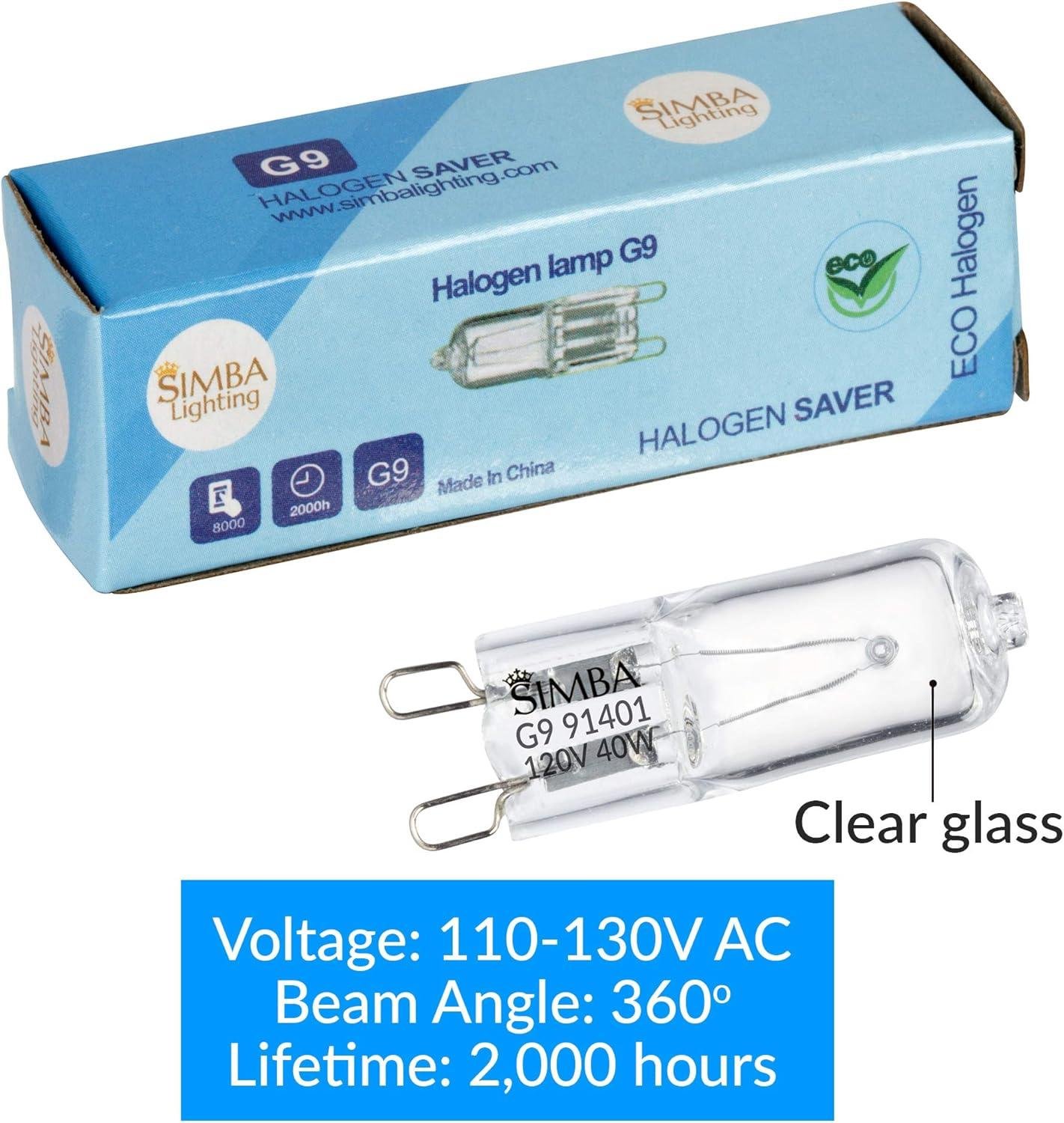 Our Honest Review of Simba Lighting's G9 Halogen bulb 10-Pack