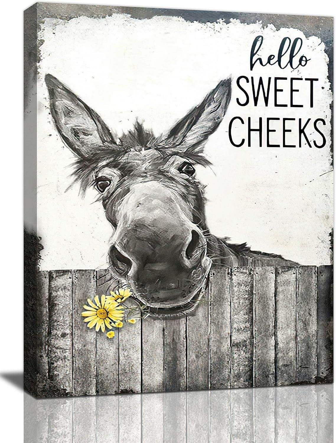 We Review: The Charmingly Rustic Citari Donkey Wall Art