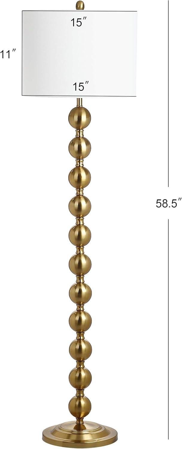 Our Review of the SAFAVIEH ‌Reflections Brass Floor Lamp: Stylish & Bright