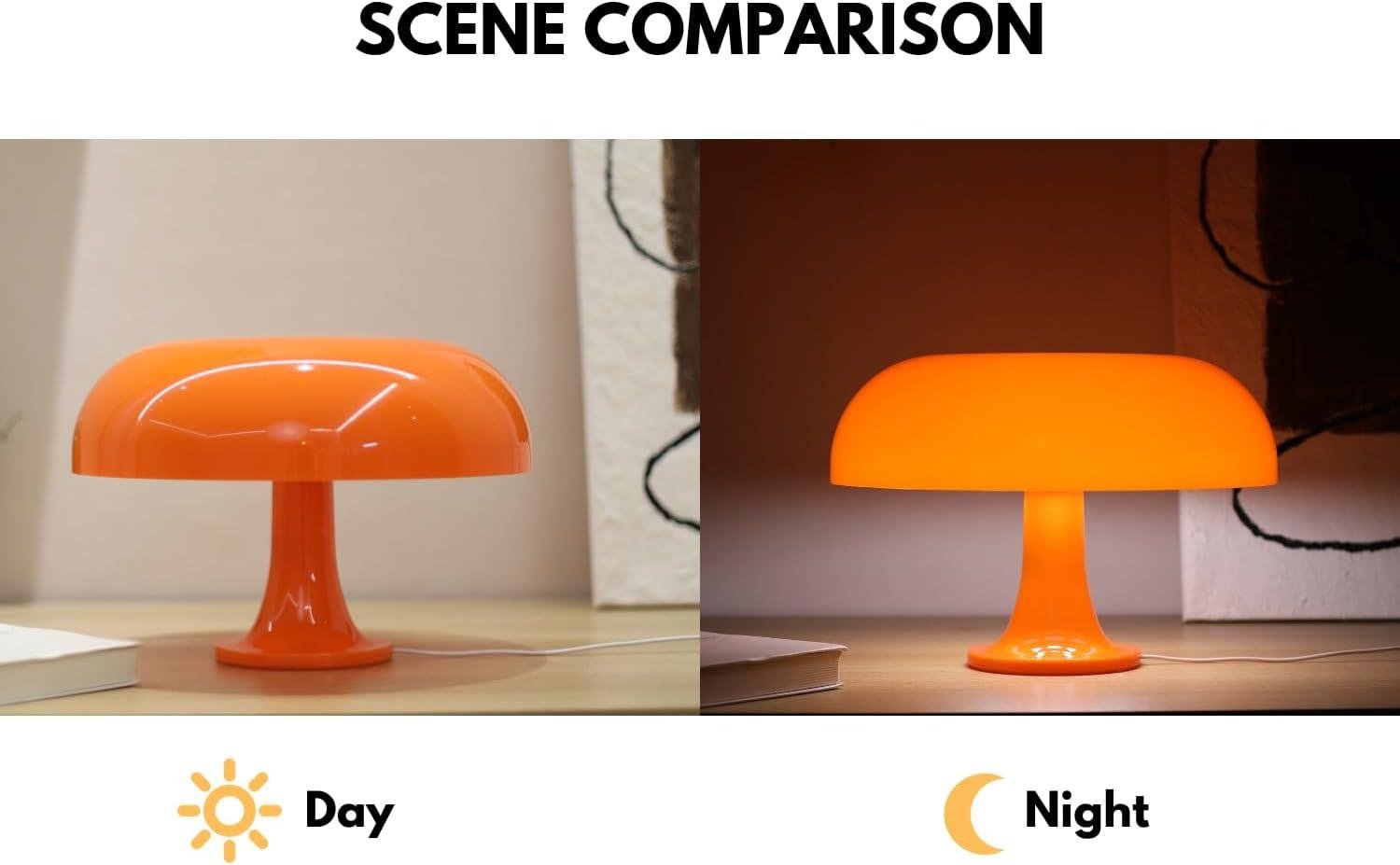 Why We Love the Orange mushroom Lamp: Retro Style & Versatile Glow