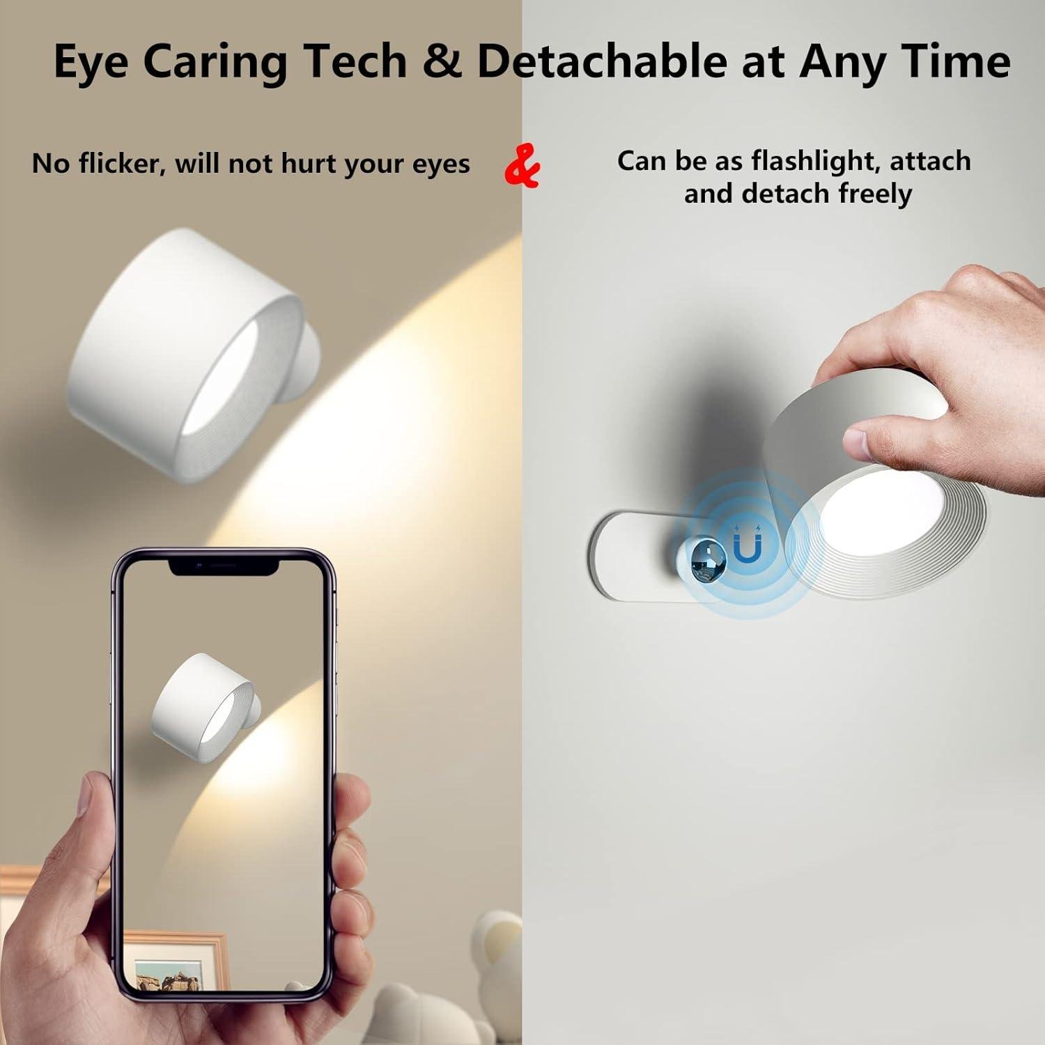 Why We Love This 360° Adjustable Battery Operated Wall Light