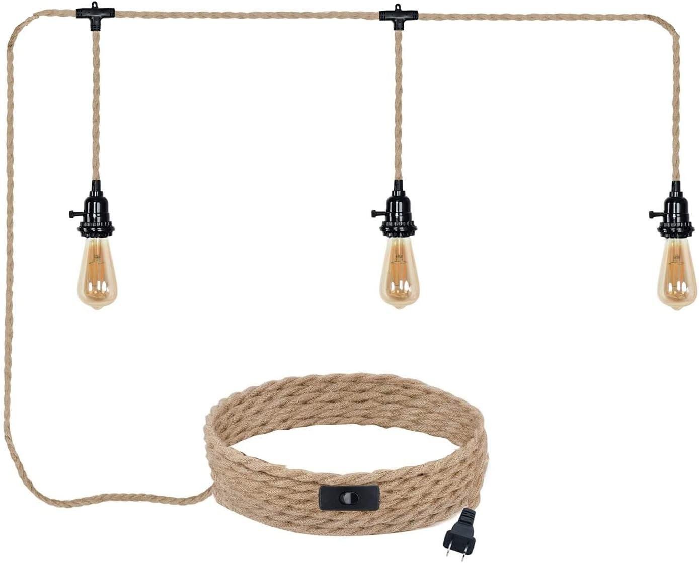 Our Review of the Triple Hemp Rope Pendant Light⁣ Kit: Easy, Stylish DIY