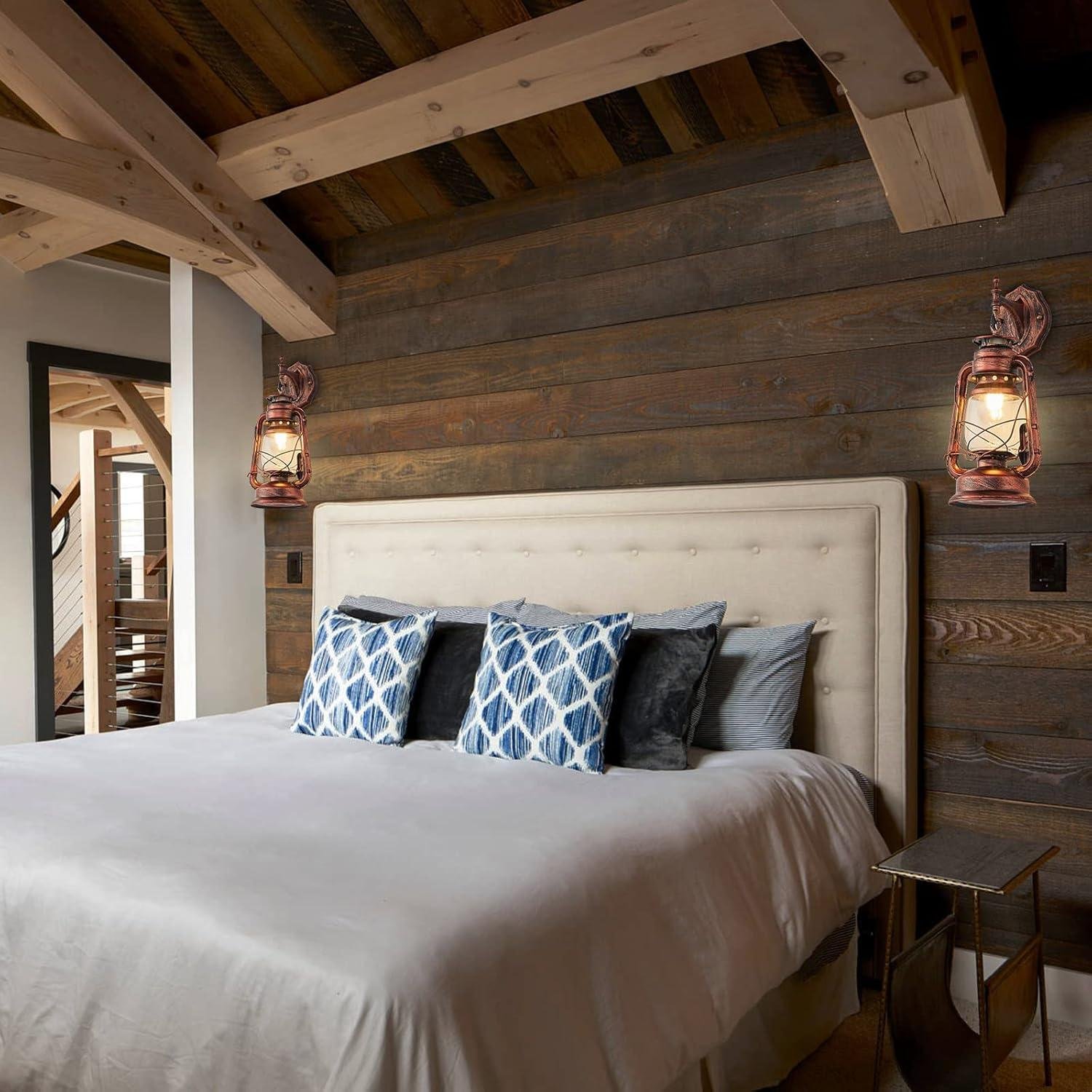 Our Review: NOXARTE Rustic Wall Sconce Perfect for Cozy Farmhouse Lighting