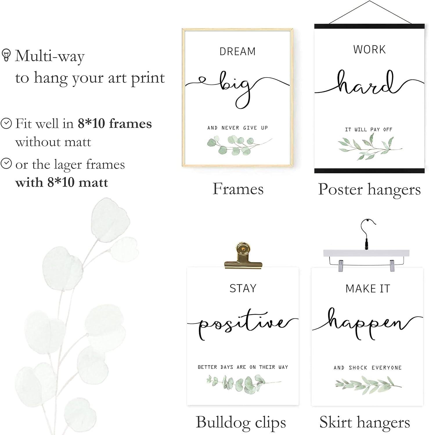 Transforming Spaces: Our Review ⁢of Howwii's ⁤Motivational Wall Art Prints