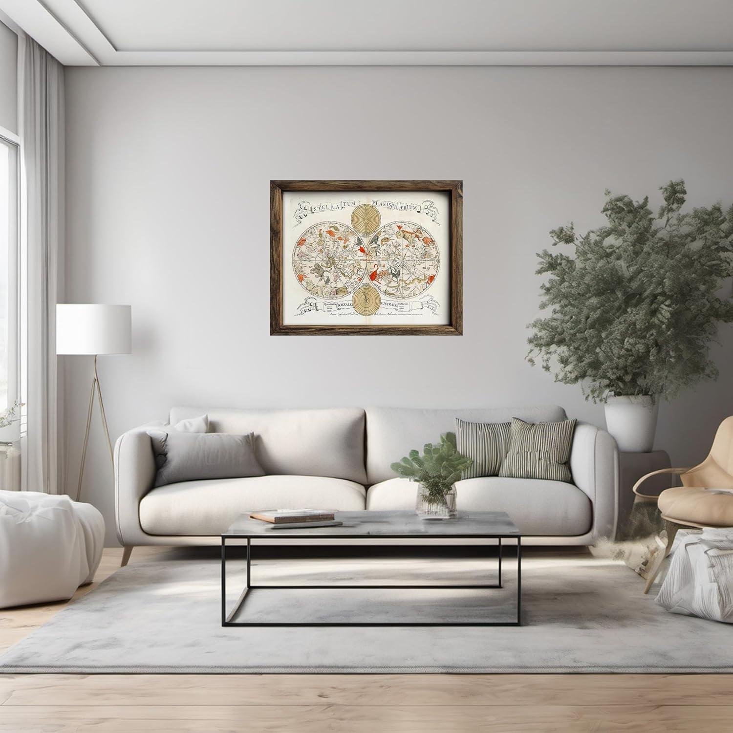 Exploring Vlasbloem's Celestial Chart: Our Cosmic Review