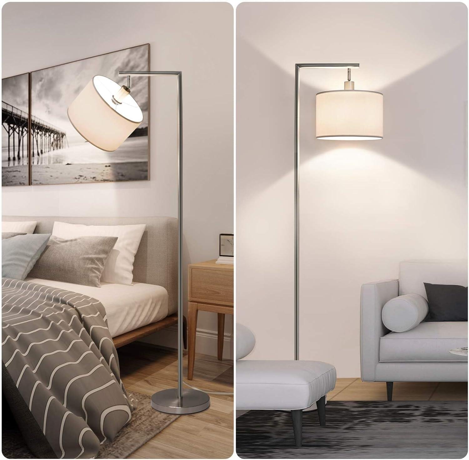 Our Review: Stylish & Adjustable Silver Floor Lamp for⁣ Every Room