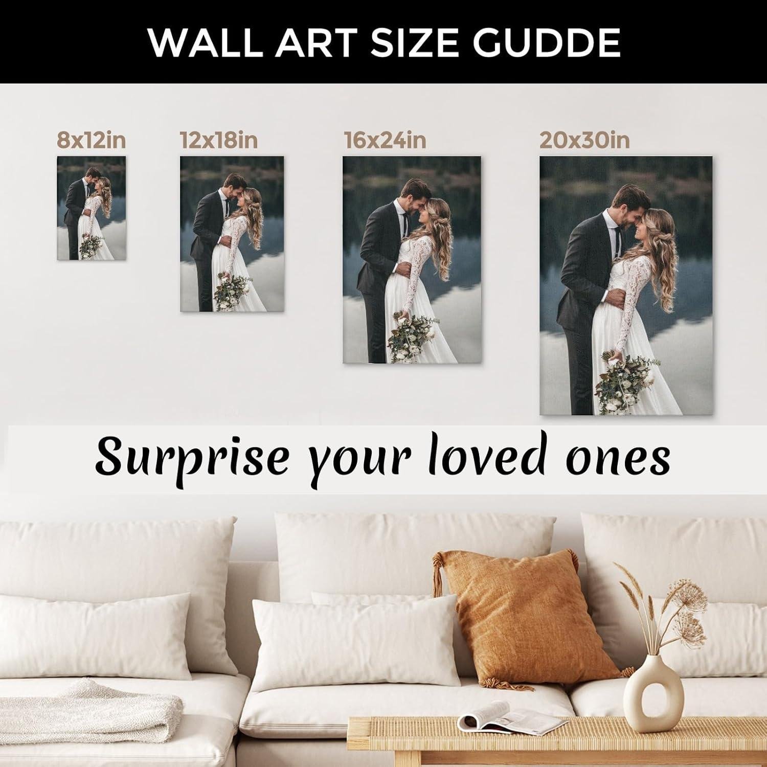 Our Review: ZHOUSFK Custom Canvas Prints Transform Memories ⁢into Art