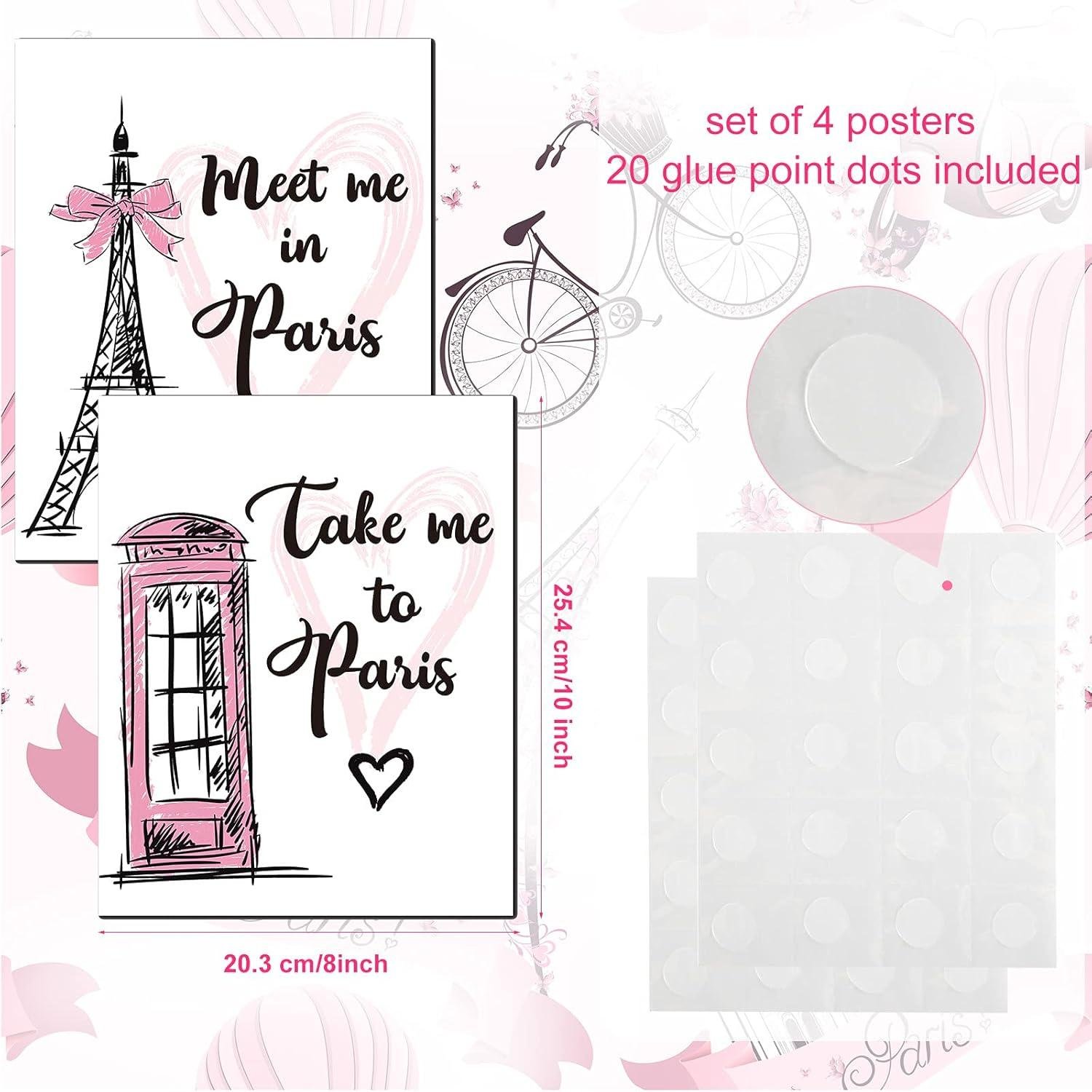 Our Take on Outus Pink Paris Wall Decor: Ooh La La!