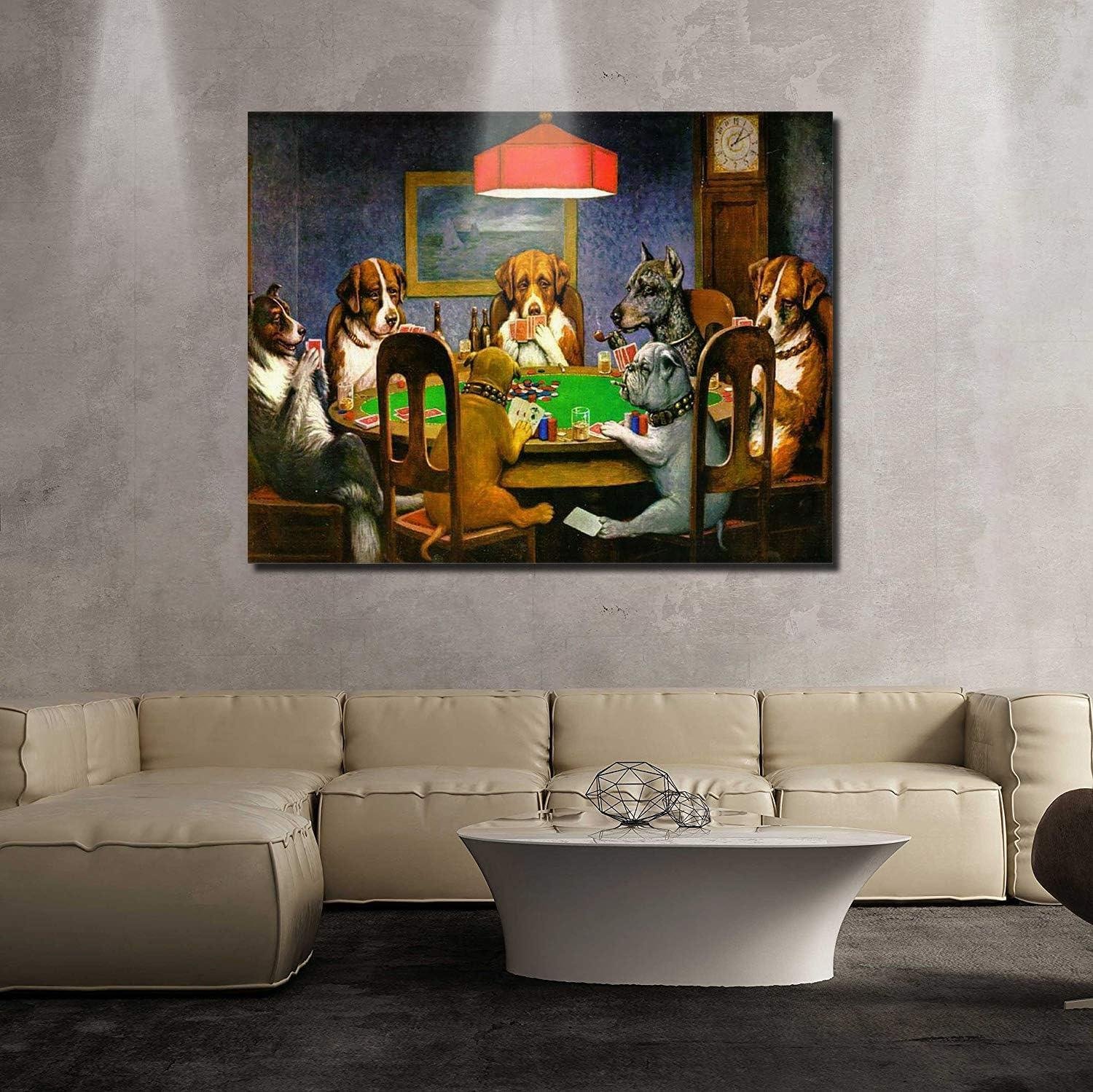 Our Take on Poker Dogs: A⁤ Playful Canvas Print ​Review