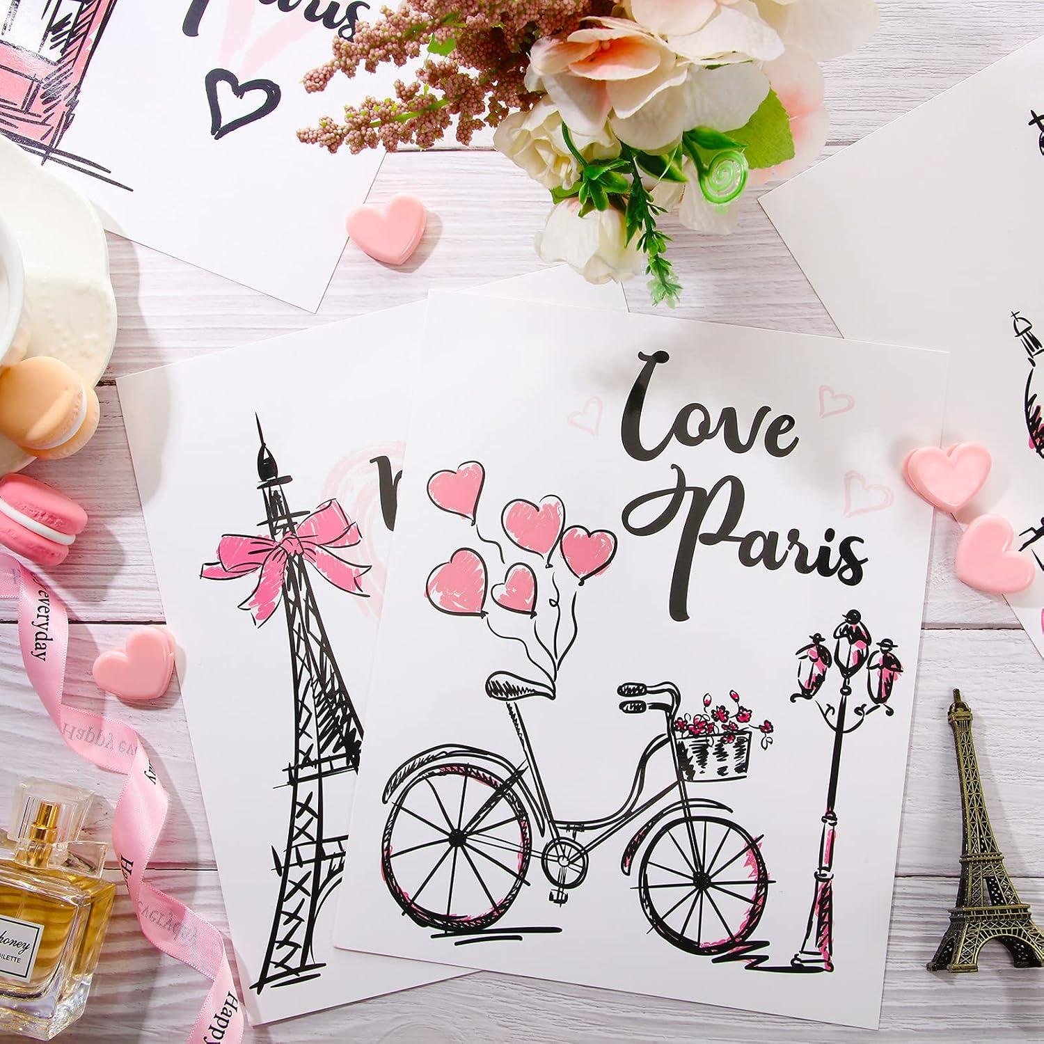 Our take on Outus Pink Paris Wall Decor: Ooh La La!