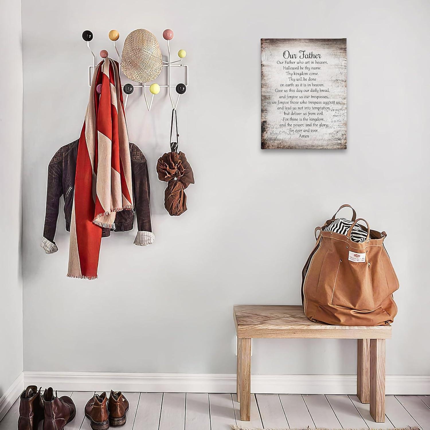 Our Review: The ⁣lord's Prayer Canvas Decor for Faith-Filled ​Spaces