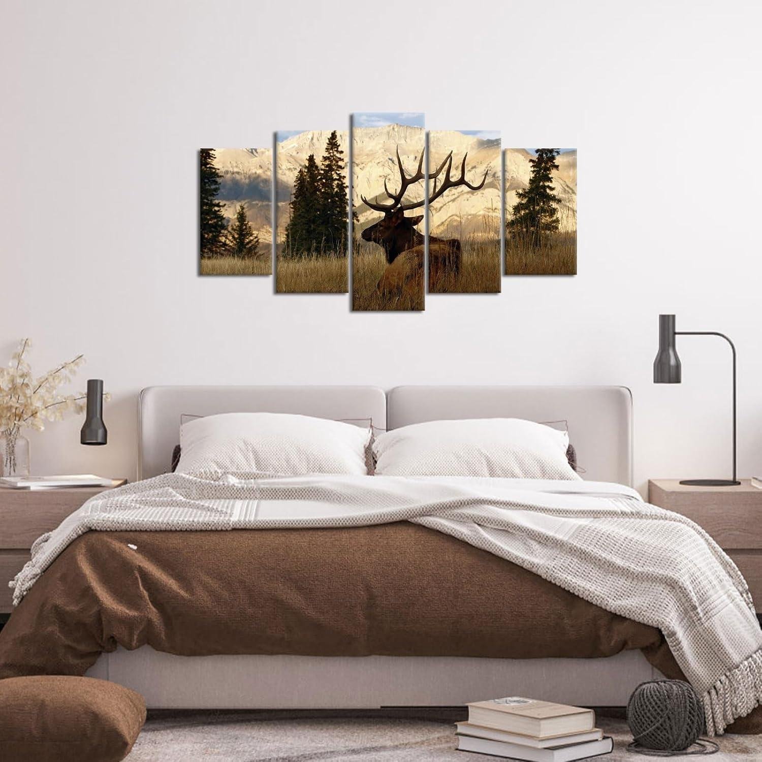 Exploring Autumn majesty: Our Review of VVOVV's Deer Canvas Art
