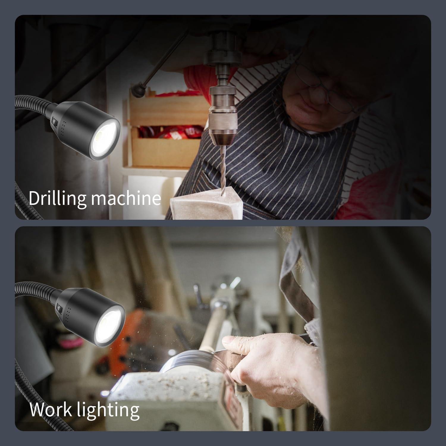 Our Friendly Review: Versatile 450 Lumen LED Work Light with Gooseneck