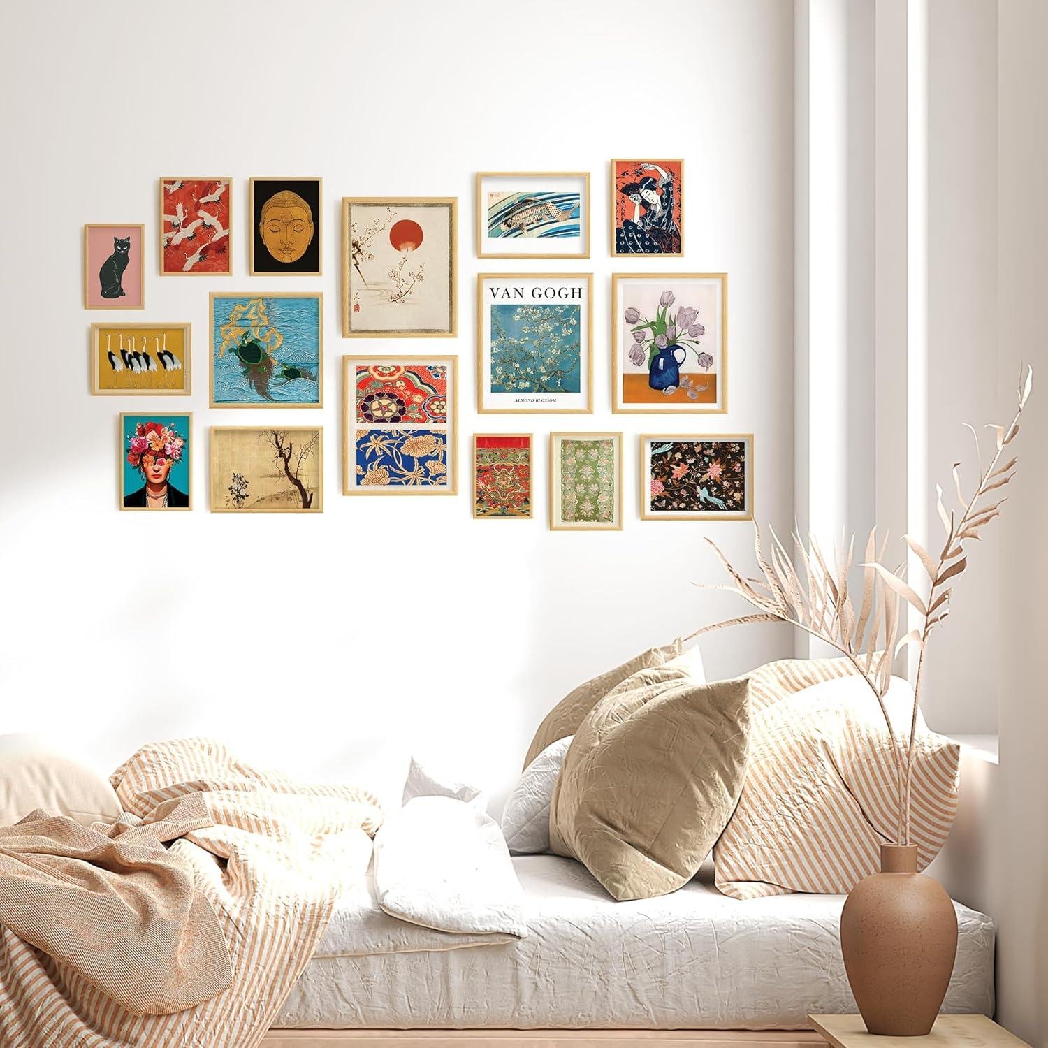 Vibrant Boho⁤ Gallery: We Review ‌15 Eclectic Wall Prints