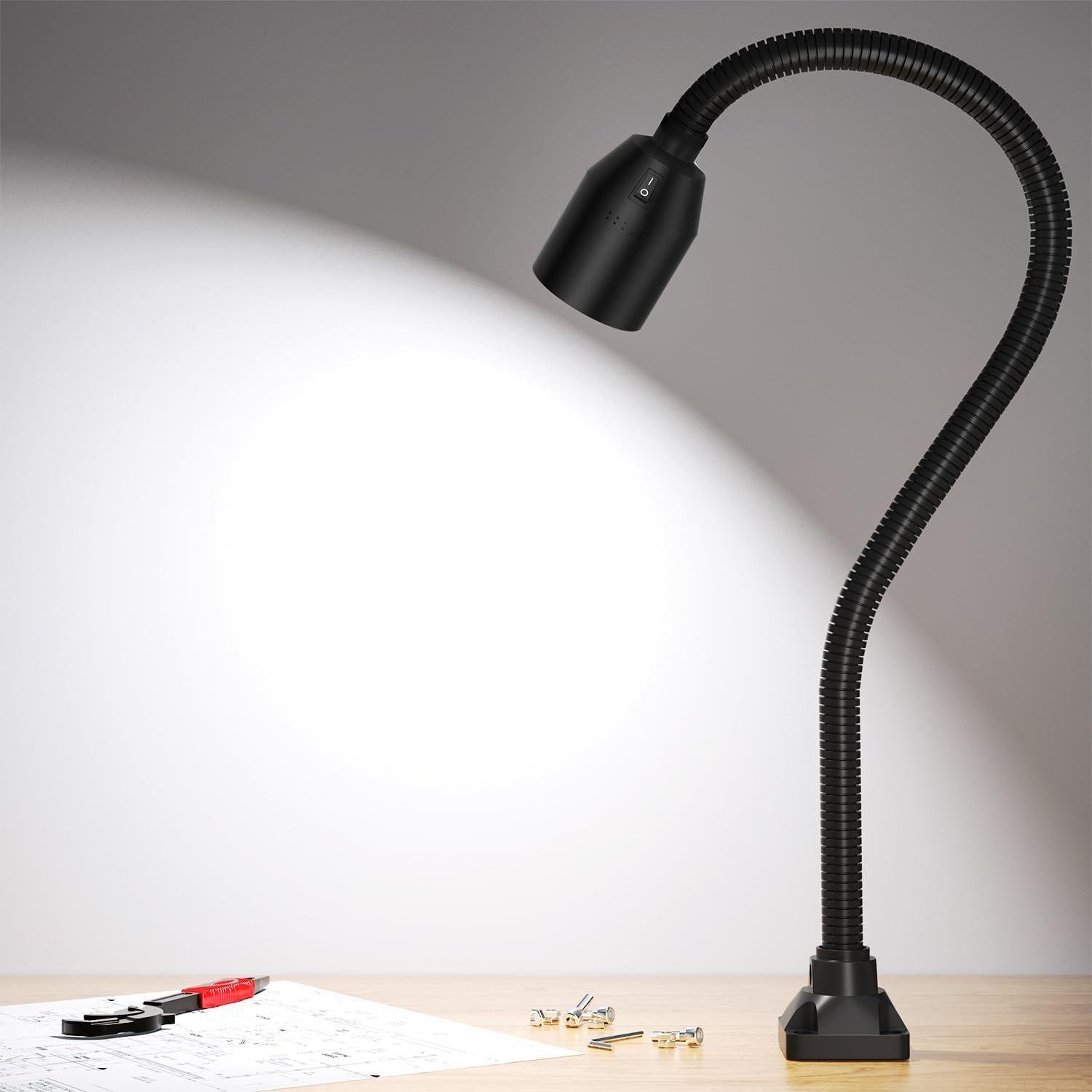 Our ⁣Friendly Review: Versatile 450 Lumen LED Work Light with Gooseneck