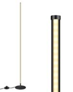 EDISHINE LED Corner Floor Lamp – 57.5" Minimalist Design, Dimmable, Adjustable Height, 3000K Warm White Light for Living Room, Bedroom, Office - Image 8