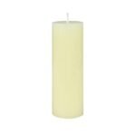 6 Inch Pale Ivory Pillar Candle