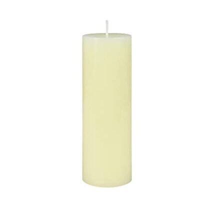 6 Inch Pale Ivory Pillar Candle