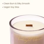 M&SENSE 9.88oz Natural Soy Wax Candle | Moonlight Tuberose | 55-Hour Burn | Perfect Housewarming Gift - Image 4