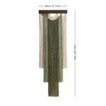 Handmade Macrame Wall Hanging 15.7x47.2 inches - Bohemian Tapestry for Modern Home Decor - Image 5