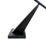Remenna Black Metal Modern Candle Holders - 19 Inch Tapered Candle Stands for Stylish Home Decor. - Image 4