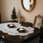 Beeutik Black Candle Holder Set: 2 Round 4.13" Iron Candle Stands for Pillar & Ball Candles, Perfect for Home Decor. - Image 8