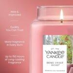 Yankee Candle Home Sweet Home Large Jar, 22oz, Up to 150 Hours Burn Time—Perfect Holiday Gift! - Image 3