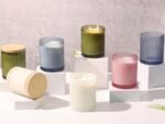 LAMORGIFT 14oz Clear Glass Candle Jars - 6 Pack with Bamboo Lids & Accessories for DIY Candle Making - Image 7