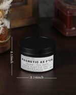 Magnetic Obsidian Crystal Candle: Protection, Attraction, Self-Love & Meditation Ritual (8oz) - Image 6