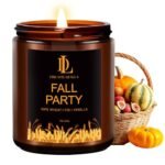 Winter Candle | Holiday Party Scented Candles - Christmas Home Decor, 7oz Fall Winter Soy Candle with 50hr Burn Time, Holiday Christmas Gifts for Women Men