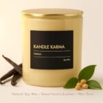 Luxury Vanilla Scented Soy Wax Candle Gifts for Women – Non-Toxic, Long Lasting, 25-Hour Burn Time (3.5 oz) - Image 2