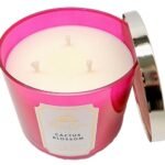 Bath & Body Works White Barn 3-Wick Candle with Essential Oils - 14.5 oz - Cactus Blossom Core Scent! - Image 6