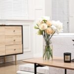 ComSaf Clear Glass Cylinder Vases - 8" Ribbed Hurricane Candle Holders for Weddings, Home Decor, Gifts. - Image 4