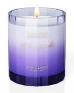 M&SENSE Lavender Spa Aromatherapy Candle for Stress Relief, 10.6oz 60 Hour Burn Time Natural Soy Candles for Home Long Lasting Highly Scented Luxury Gifts