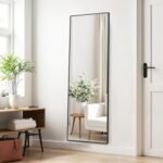 Aidoly Full-Length Mirror 16"x59", Upgraded Shatter-Proof Glass, Versatile Stand, Hang, or Lean, Aluminum Frame. Ideal for Bedroom & Cloakroom. - Image 4