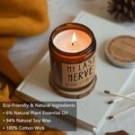 Homsovler Gifts for Women: Funny "My Last Nerve" Lavender Candle - Perfect for Birthday, Christmas, and Stocking Stuffers! - Image 3