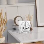 Rustic Dragon Decor Wooden Sign for Bookshelf, Library, and Reading Nook in Fantasy Style - Image 5