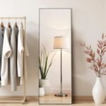 Aidoly Full-Length Mirror 16"x59", Upgraded Shatter-Proof Glass, Versatile Stand, Hang, or Lean, Aluminum Frame. Ideal for Bedroom & Cloakroom. - Image 2