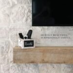 Rustic Remote Control Holder for Table & Bedside – Farmhouse TV Stand Décor & Hostess Gift - Image 2