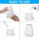 Diffuserlove 200ML Remote Control Essential Oil Diffuser: BPA-Free Ultrasonic Humidifier with 7-Color Light & Auto Shut-Off for Home, Office, or Kitchen. - Image 6