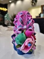 Handcrafted Carved Candle: Unique Gift for Her - Home Decor for Birthday, Halloween & Christmas - Perfect for Engagements! - Image 3