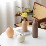 Modern Ceramic Vase Set in Neutral Colors – 4-Piece Decor for Home, Ideal Birthday Gifts for Women, Moms, and Friends. - Image 7