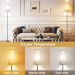 SUNMORY 61'' Floor Lamp with 9W LED Bulb, 3 Color Temperatures, Perfect for Modern, Boho, & Farmhouse Decor. - Image 3