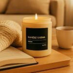 Luxury Vanilla Scented Soy Wax Candle Gifts for Women – Non-Toxic, Long Lasting, 25-Hour Burn Time (3.5 oz) - Image 3