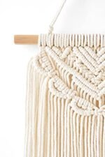 Mkono 2-Piece Macrame Wall Hanging Set – Boho Chic Decor for Bedroom, Nursery, or Living Room. Small Sizes: 13" x 10" & 16" x 10". - Image 7