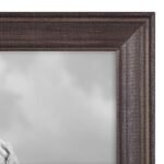 Kate and Laurel Bordeaux Wall Frame Kit: Set of 6 Assorted Sizes in Whitewash, Charcoal Gray, Rustic Gray. - Image 7