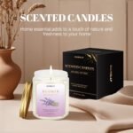 Coconut Vanilla Candle - 9oz Soy Candle for Home, Long-Lasting Aromatherapy Gift for All Occasions. - Image 6