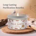 101 Long Lasting Palo Santo Smudge Candle | 6 Oz, 35-Hour Burn | Natural, Smoke-Free & Petroleum-Free - Image 2