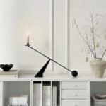 Remenna Black Metal Modern Candle Holders - 19 Inch Tapered Candle Stands for Stylish Home Decor. - Image 7