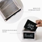 Rustic Remote Control Holder for Table & Bedside – Farmhouse TV Stand Décor & Hostess Gift - Image 5